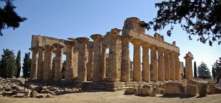 Temple of Zeus at Cyrene