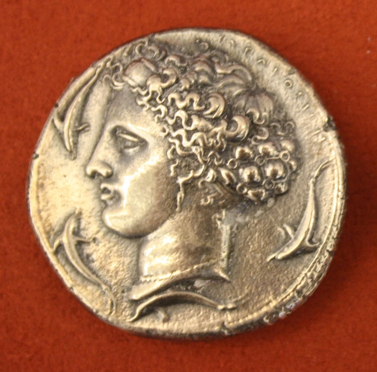 Silver Decadrachm, Syracuse