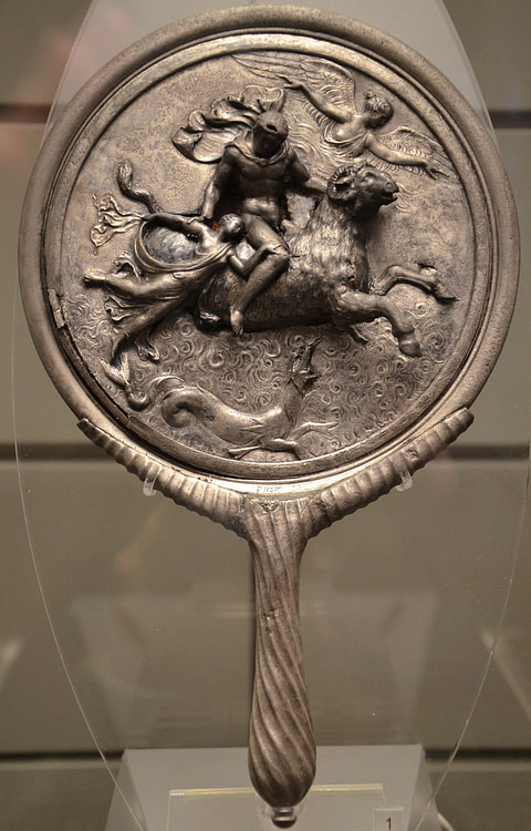 Roman Silver Mirror