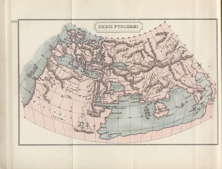 Map of the Ptolemaic World