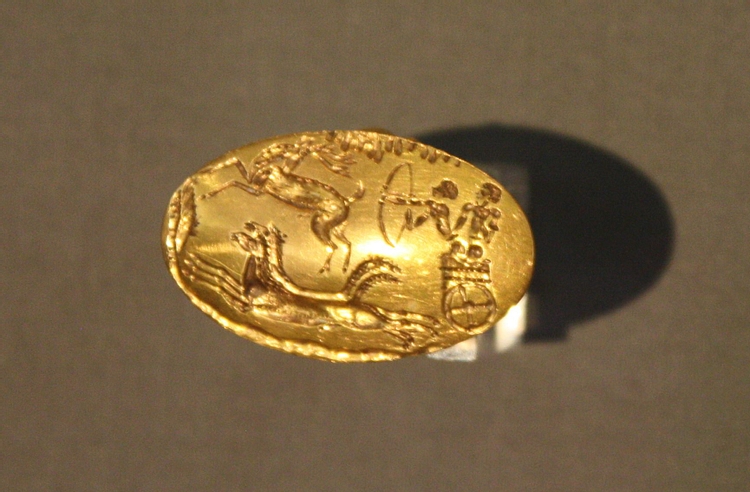 Gold Ring from Mycenae