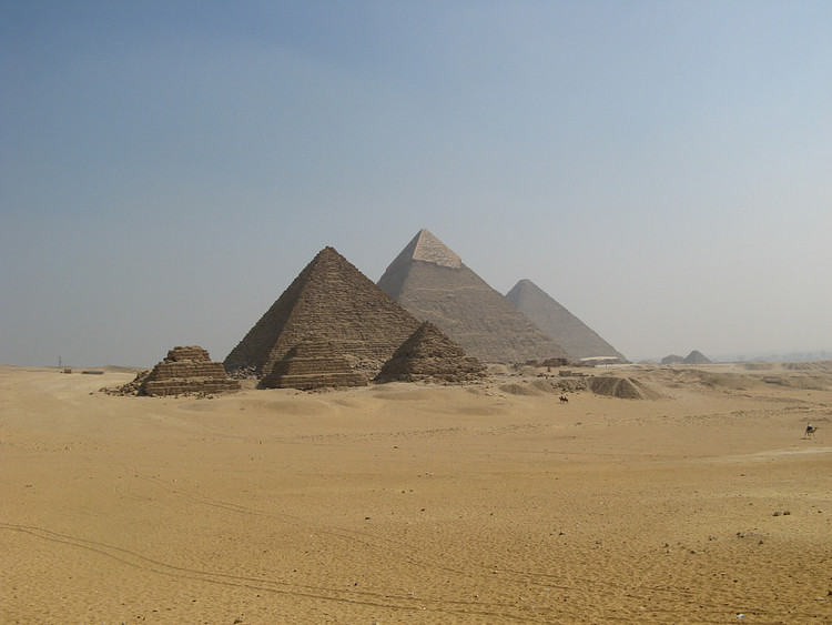 The Pyramids of Giza Panorama