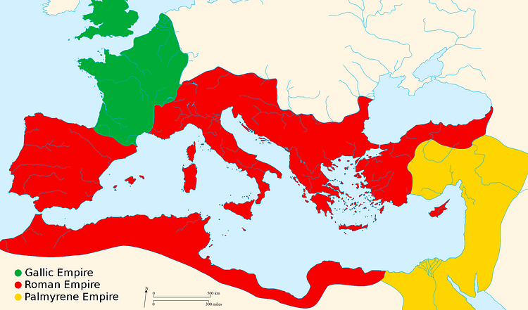 Roman Empire 271 CE