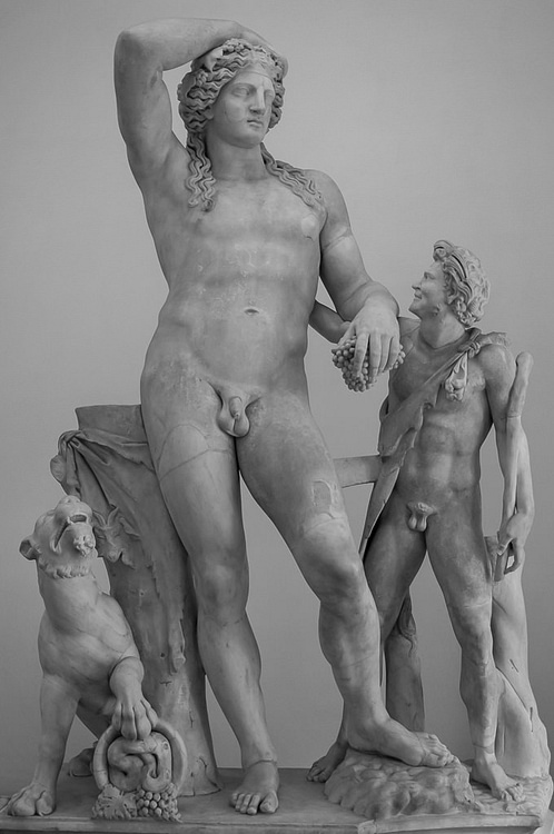 Dionysos and Satyr