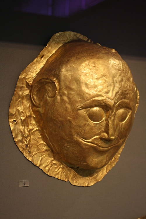 Gold Death Mask, Mycenae