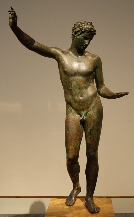 Bronze Greek Athlete