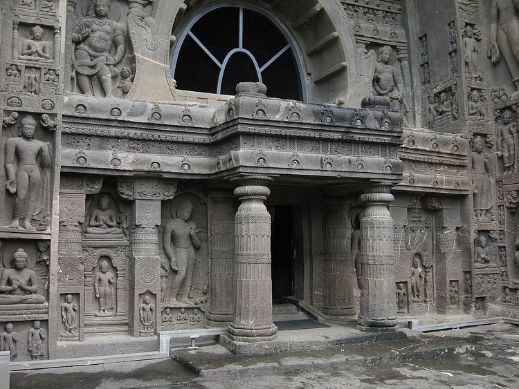 Cave 19, Ajanta, Deccan