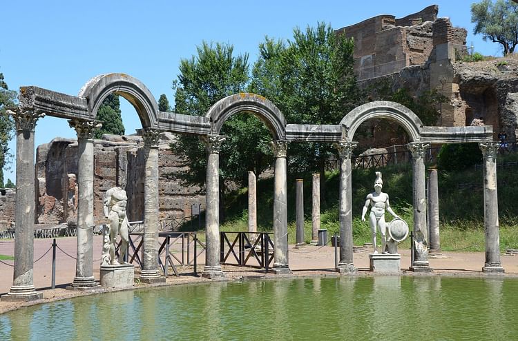 The Canopus at Hadrian's Villa, Tivoli