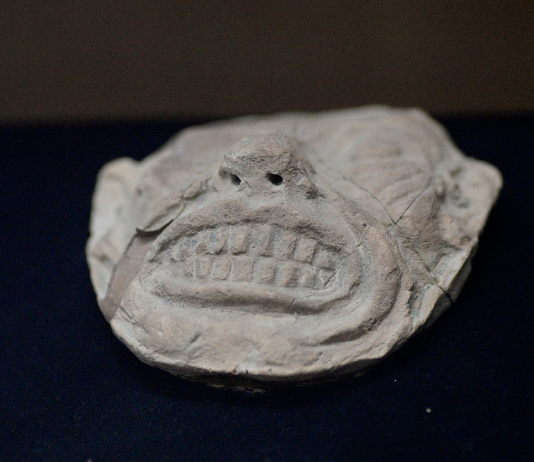 Clay head from Old Babylonian period