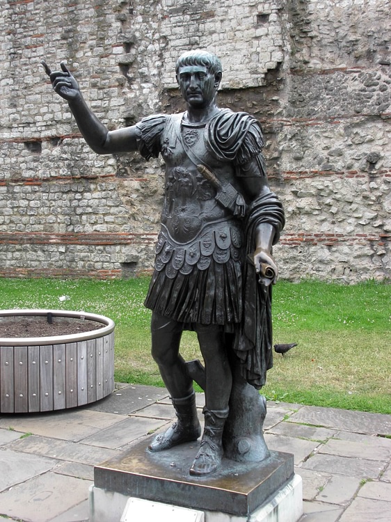 Trajan Statue, London