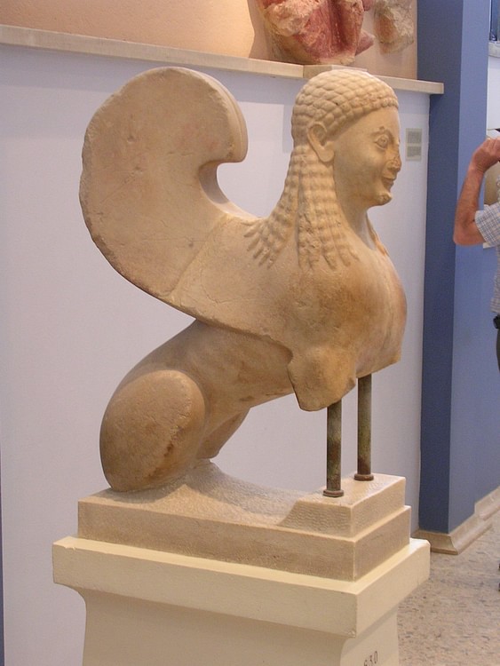 Archaic Sphinx, Athenian Acropolis