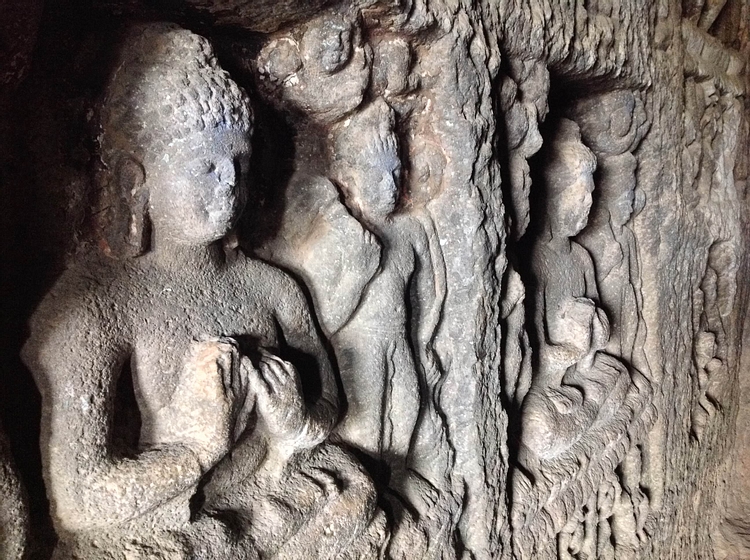 Wall Carving, Ajanta Cave Complex