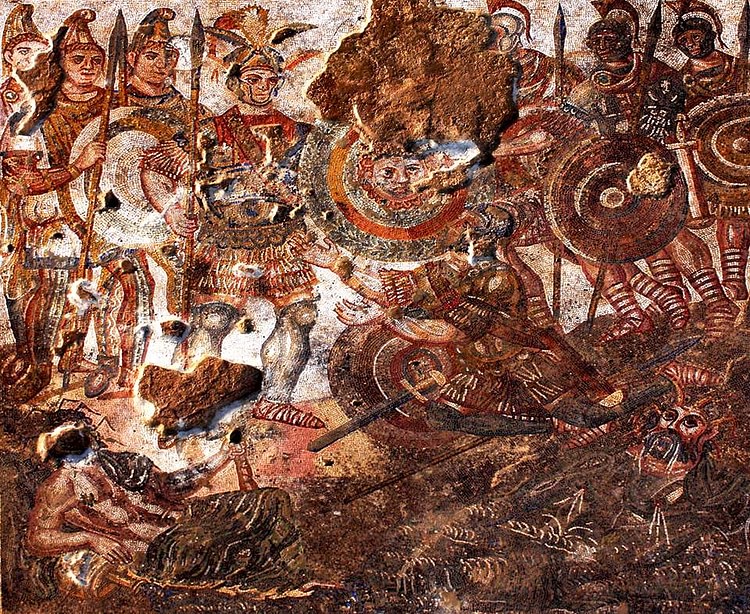 Battle of Hydaspes mosaic