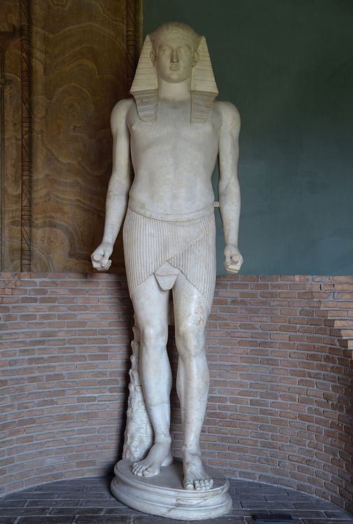 Antinous as Osiris