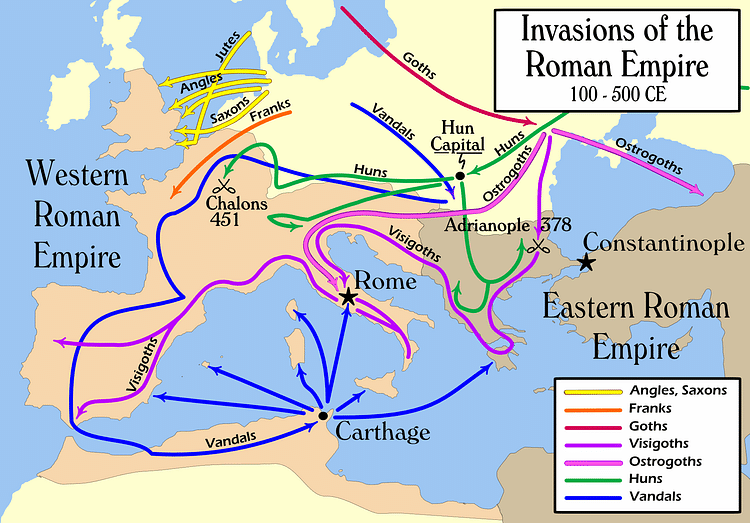 Invasions of the Roman Empire