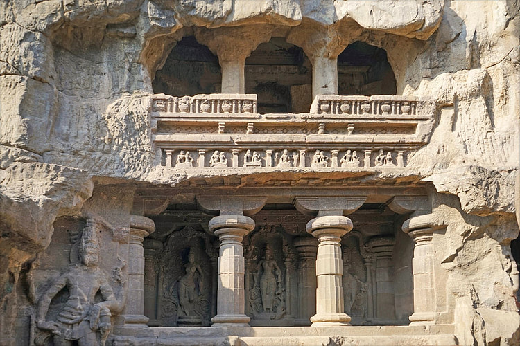 Shrine of the Kailasa Temple, Ellora