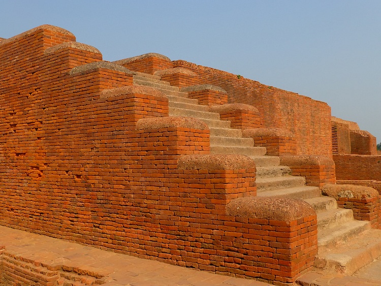 Stairway, Nalanda