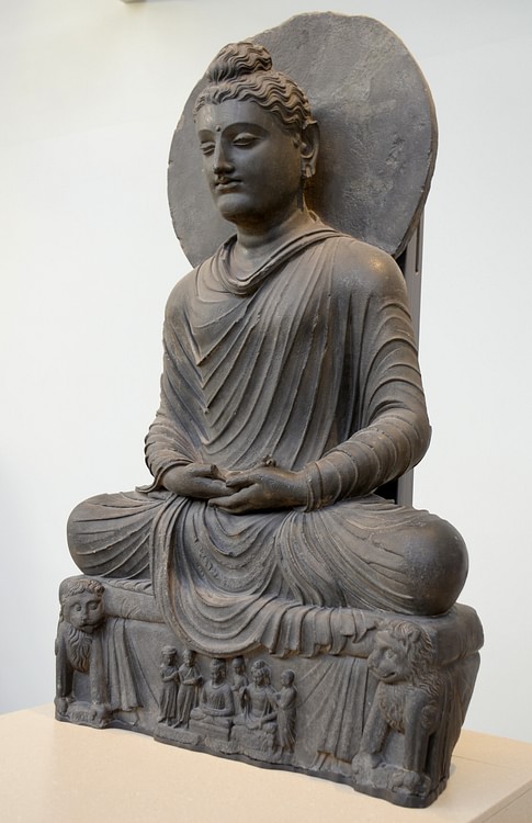 Statue of Guatama Buddha from Gandhara