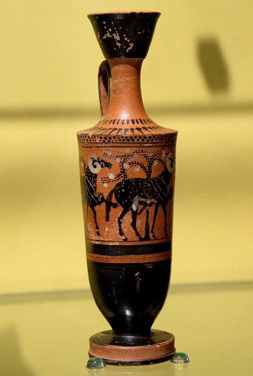 Lekythos, Odysseus & Polyphemus