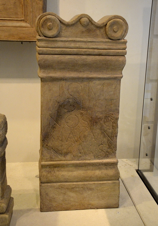 Altar Fragment to Jupiter Dolichenus, Birrens