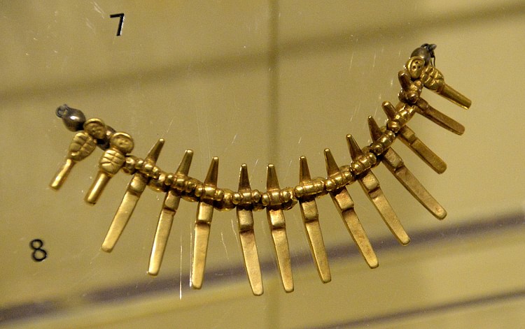 Quimbaya Gold Necklace