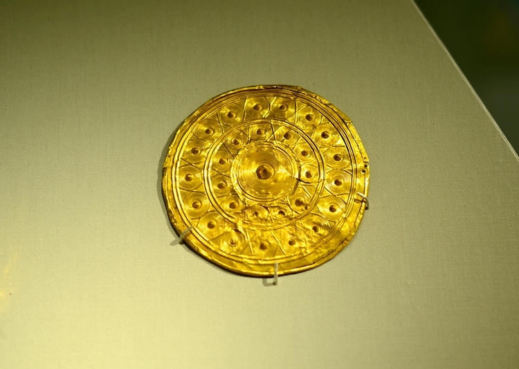 Gold Disc from Ancient Ireland