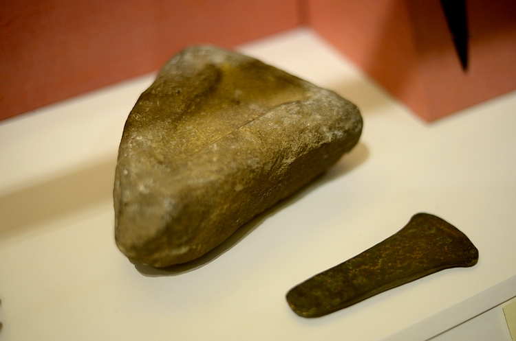 Stone Mould for Axes & Bronze Axe from Ancient Ireland