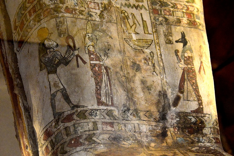 Detail of the Coffin of Lady Diefiawet