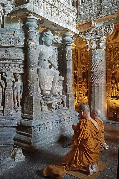 Stupa in Ajanta