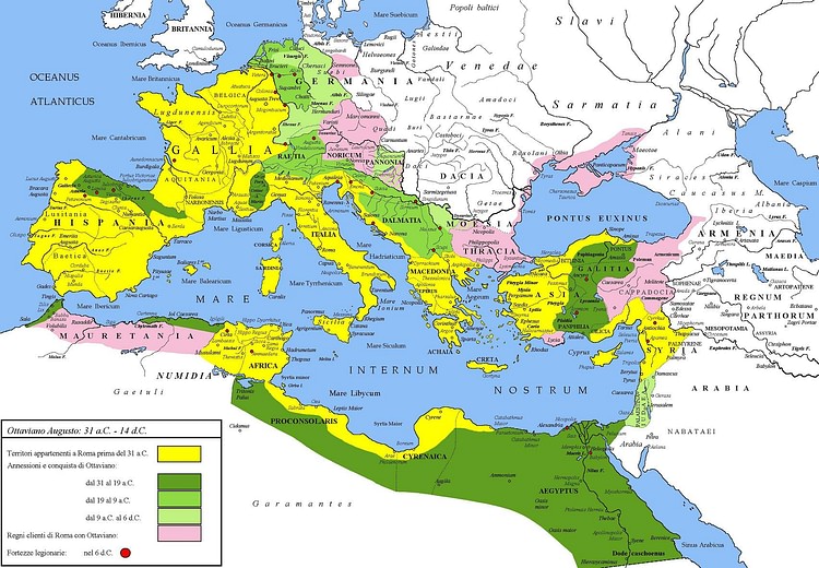 Roman Empire under Augustus