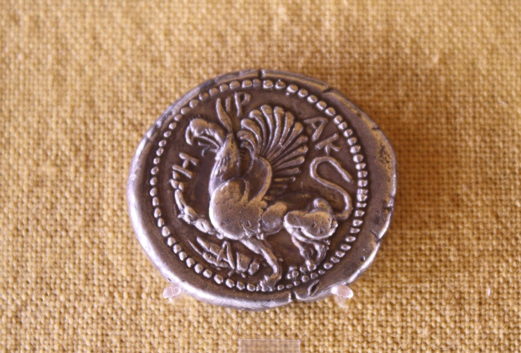 Griffin, Silver Abdera Coin