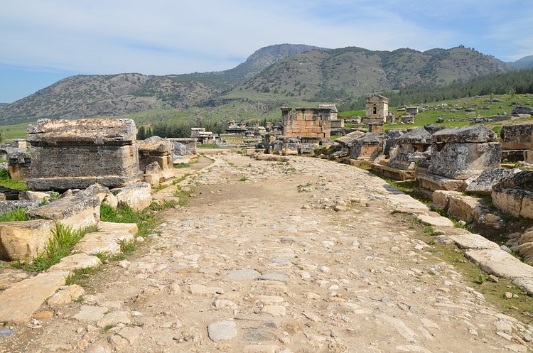 Roadway, Northern Necropolis of Hierapolis