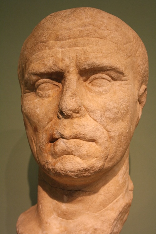 Portrait of an Aged Roman
