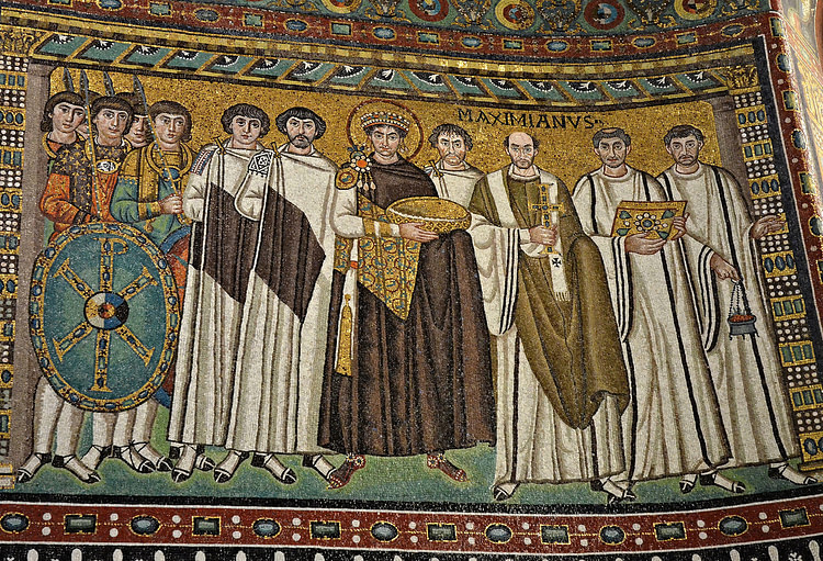 Emperor Justinian & His Court