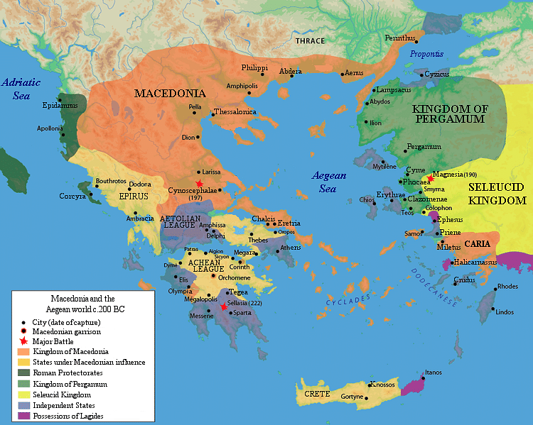 Achaean League c. 200 BCE