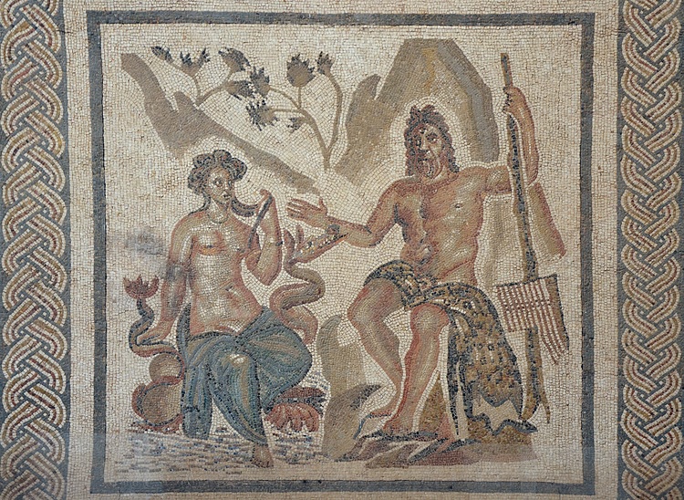 Cyclops Polyphemus & Galatea Mosaic