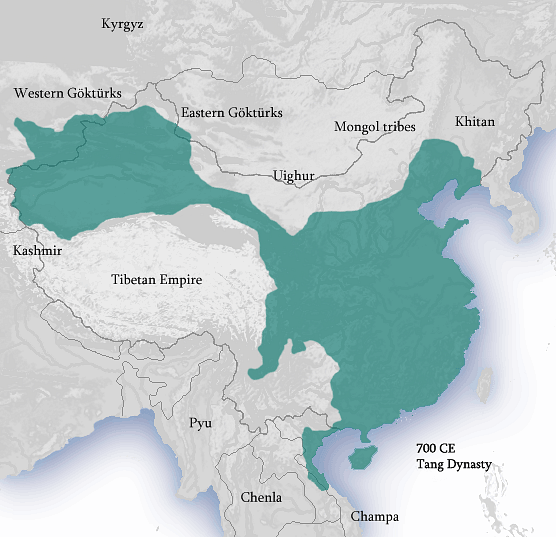 China during Wu Zetian's Reign