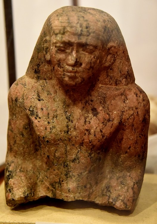 A Statuette from Old kingdom of Egypt