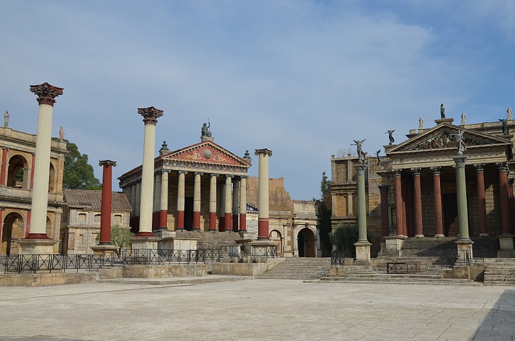 Reconstruction of Roman Temples