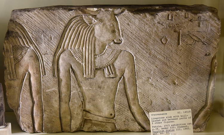 Egyptian Bull-headed deity