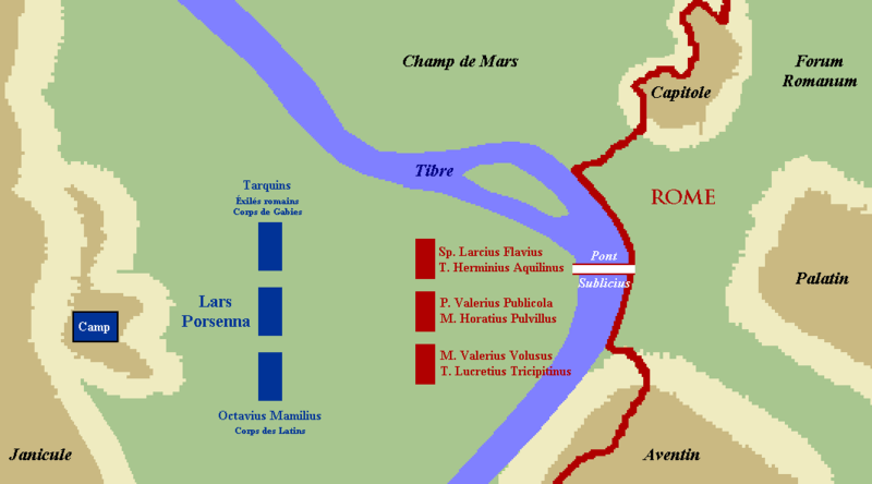 Siege of Rome by Porsenna