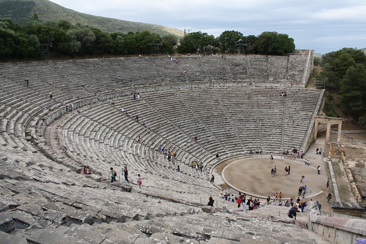 Seating of the Theatre of Epidaurus