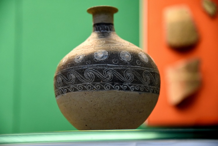 Flask of Atchana Ware from Alalakh
