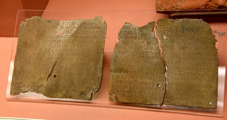 Bronze Roman Military Diploma