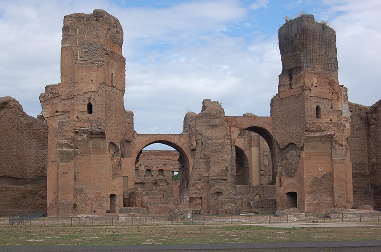Exterior, Terme di Caracalla, Rome