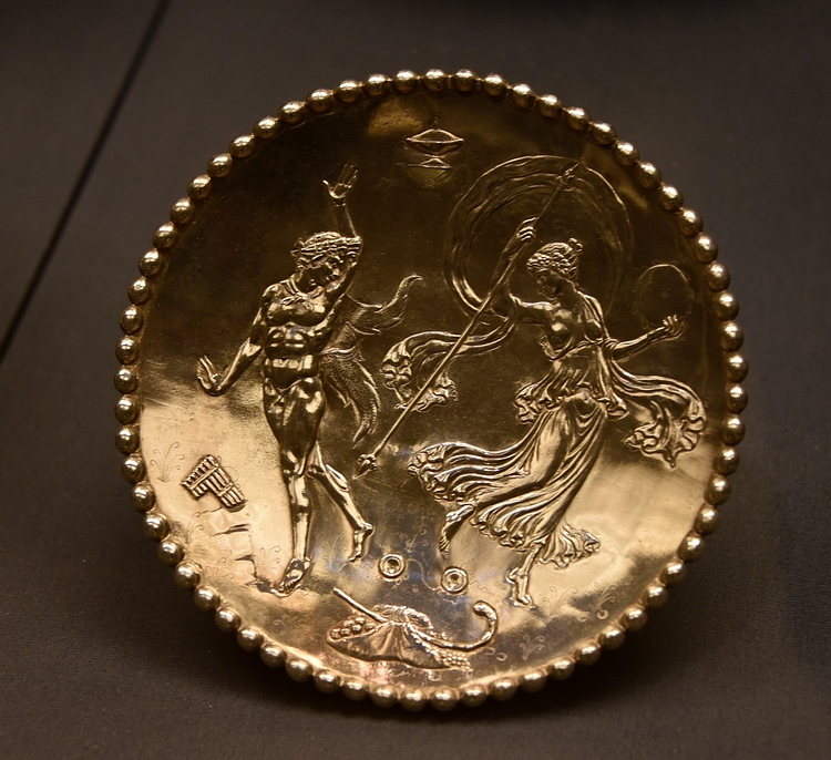 Platter with Bacchic Decoration