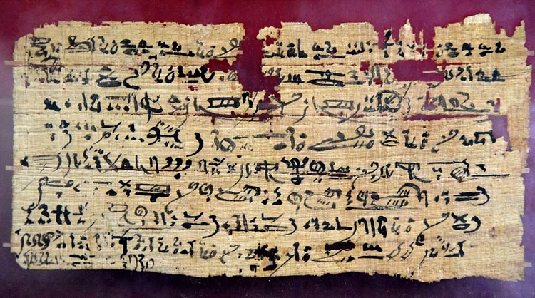 Hieratic Funerary Papyrus of Tphous
