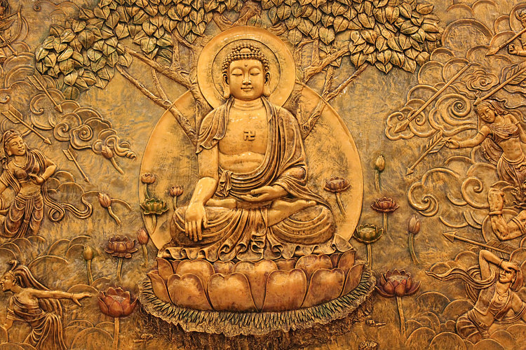 Gautama Buddha in Padmasana