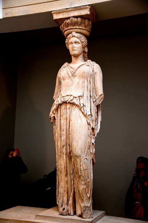 Caryatid from the Erechtheum