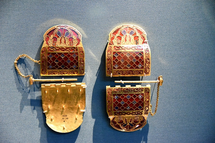 The Sutton Hoo Shoulder-clasps